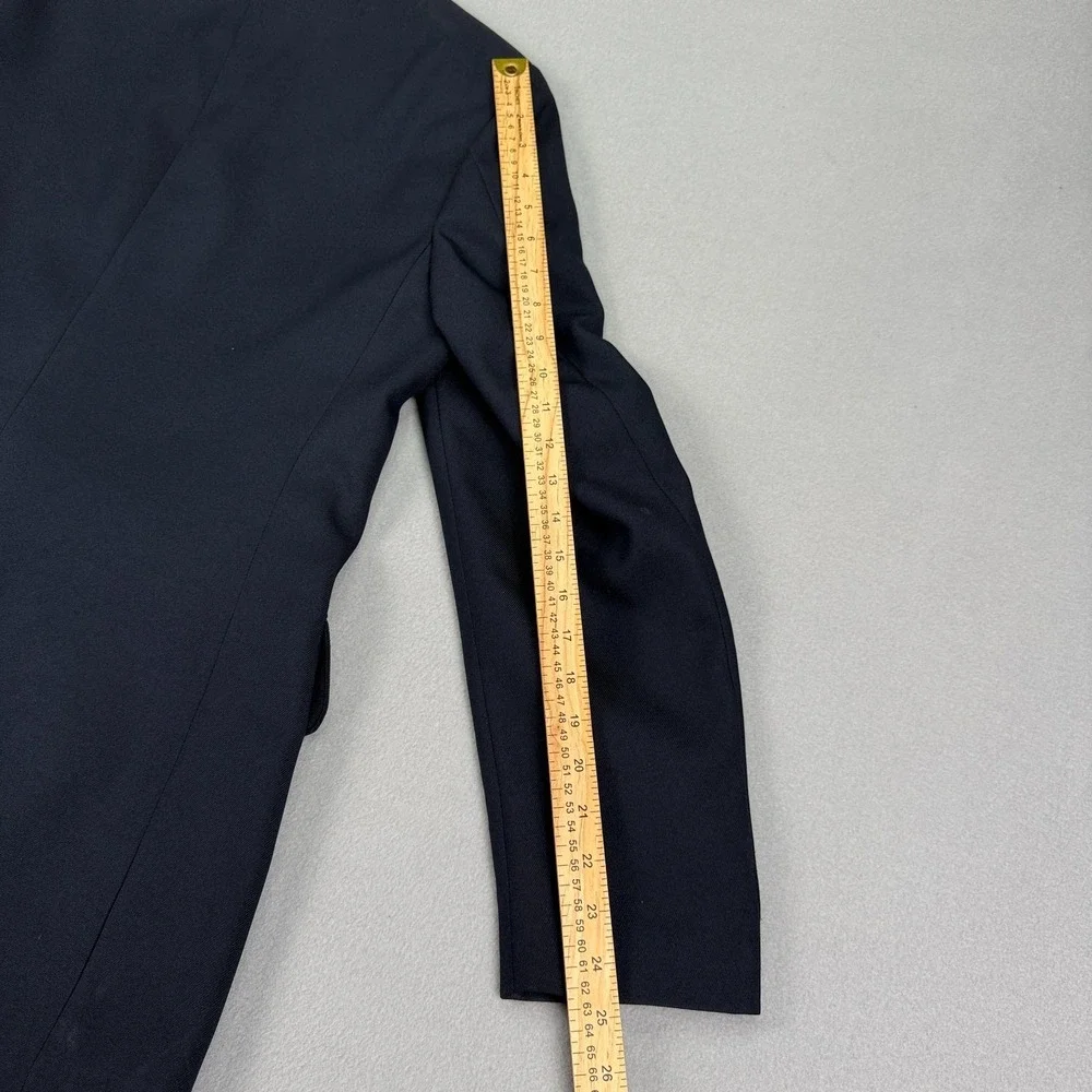 Vintage Panatela Levis Blazer Mens 40L Navy Blue Sport Coat Jacket 2 Button USA‎